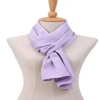 Rayon scarf, 'Lilac Rhythm' - Handwoven Lilac Purple 100% Rayon Scarf Made in Thailand