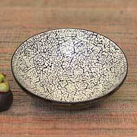 Eggshell mosaic centerpiece,