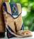 Hemp shoulder bag, 'Midnight Blossom' - Hand Crafted Hill Tribe Hemp Handbag thumbail