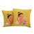 Cotton cushion covers, 'Vivacious' (pair) - Cotton cushion covers (Pair) (image 2a) thumbail