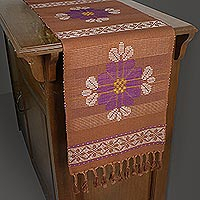 Cotton table runner Tan Garden Thailand