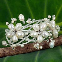 Pearl wrap bracelet,