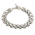 Men's sterling silver link bracelet, 'Freedom' - Men's Handmade Sterling Silver Link Bracelet thumbail
