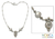 Halskette mit Anhänger aus Sterlingsilber - Damen-Halskette aus Sterlingsilber