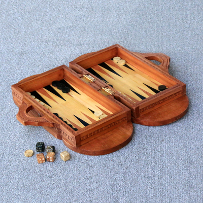 Juego de backgammon de madera - Juego de backgammon de madera