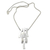 Endant-Halskette aus Sterlingsilber - Halskette mit Anhänger aus Sterlingsilber für Damen