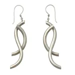 Earrings, 'Waves' - Earrings