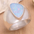 Opal band ring, 'Elegance' - Opal band ring thumbail