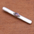 Amethyst tie clip, 'Bold Spirit' - Amethyst Sterling Silver Tie Clip (image 2b) thumbail