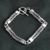 Men's sterling silver braided bracelet, 'Hand in Hand' - Men's Sterling Silver Chain Bracelet (image 2) thumbail