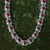 Carnelian choker, 'Radiant Queen' - Sterling Silver Carnelian Statement Necklace (image 2) thumbail