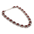 Carnelian choker, 'Radiant Queen' - Sterling Silver Carnelian Statement Necklace (image 2d) thumbail