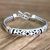 Sterling silver braided bracelet, 'Blessing' - Sterling silver braided bracelet (image 2) thumbail