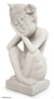 Sandstone sculpture, 'Sleeping Boy' - Original Sandstone Statuette