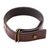 Leather bracelet, 'Rustic' - Indonesian Brown Leather Bracelet (image 2e) thumbail