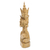 Wood statuette, 'Goddess Sri' - Wood statuette (image 2b) thumbail
