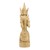 Wood statuette, 'Goddess Sri' - Wood statuette (image 2e) thumbail