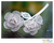Sterling silver filigree brooch pin, 'Wild Roses' - Floral Sterling Silver Filigree Pin thumbail