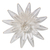 Sterling silver brooch pin, 'Lotus Filigree' - Floral Filigree Sterling Silver Brooch Pin thumbail