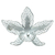 Sterling silver brooch pin, 'Orchid Filigree' - Sterling silver brooch pin thumbail
