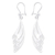 Sterling silver filigree earrings, 'Wings' - Sterling Silver Filigree Bird Earrings (image 2a) thumbail