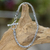Sterling silver braided bracelet, 'Balinese Grace' - Balinese Style Sterling Silver Chain Bracelet (image 2) thumbail