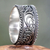 Sterling silver band ring, 'Classic Passion' - Unique Sterling Silver Band Ring (image 2) thumbail