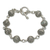 Sterling silver bracelet, 'Lace Baubles' - Sterling Silver Link Bracelet from Indonesia (image 2a) thumbail