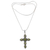collar cruz peridoto - Collar religioso de peridoto