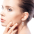 Pearl dangle earrings, 'Two Full Moons' - Pearl Sterling Silver Dangle Earrings (image 2d) thumbail