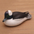 Wood sculpture, 'Male Bufflehead Duck' - Wood Bird Sculpture (image 2) thumbail