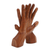 Wood statuette, 'Hand of Friendship' - Artisan Crafted Wood Sculpture (image 2b) thumbail