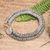 Sterling silver braid bracelet, 'Snail Pass' - Sterling silver Link Bracelet