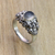 Men's moonstone solitaire ring, 'Goodness' - Men's Moonstone and Sterling Silver Ring thumbail