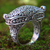 Sterling silver cocktail ring, 'Empress' - Hand Crafted Sterling Silver Ring (image 2) thumbail