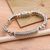 Sterling silver link bracelet, 'Delicate' - Sterling Silver Link Bracelet (image 2) thumbail