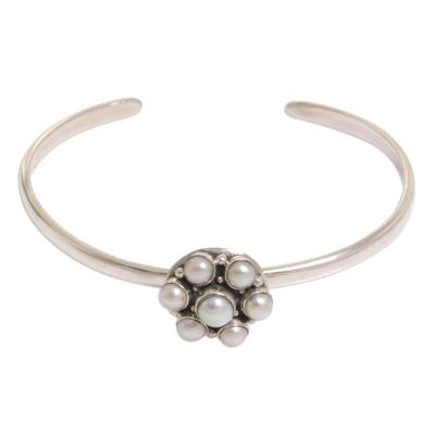 Pearl cuff bracelet