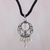 Pearl necklace, 'Moonbeams' - Sterling Silver and Pearls Pendant Necklace (image 2) thumbail