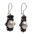 Pearl earrings, 'Moonlight Rendezvous' - Handcrafted Bridal Pearl Earrings (image 2b) thumbail