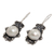 Pearl earrings, 'Moonlight Rendezvous' - Handcrafted Bridal Pearl Earrings (image 2c) thumbail