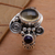 Citrine and amethyst solitaire ring, 'Sunshine' - Citrine and Amethyst Cocktail Ring (image 2b) thumbail