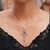 Amethyst pendant necklace, 'Exultation' - Sterling Silver and Amethyst Pendant Necklace