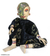 Wood display doll, 'In the Garden' - Cotton and Wood Decorative Doll thumbail