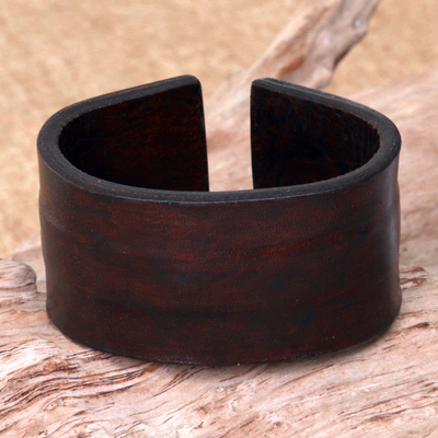 TTStyle Mixed Brown Real Leather Bracelet Wristband  NEW