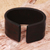 Leather bracelet, 'Brown Reality' - Unique Leather Wristband Bracelet (image 2b) thumbail