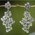 Sterling silver dangle earrings, 'Vineyard' - Sterling Silver Dangle Earrings (image 2) thumbail