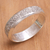 Men's sterling silver ring, 'Raw' - Men's Modern Sterling Silver Band Ring (image 2c) thumbail