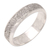 Men's sterling silver ring, 'Raw' - Men's Modern Sterling Silver Band Ring (image 2e) thumbail