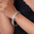 Sterling silver bangle bracelets, 'Moon Silver' (set of 3) - Sterling Silver Bangle Bracelets (Set of 3) (image 2j) thumbail