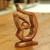 Wood sculpture, 'Gymnastic Arch' - Wood sculpture